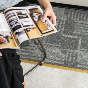 Penerapan dari SPC Lantai Motif Karpet